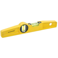 Niveau à bulle d'échafaudeur euro 250 mm Silverline 427684