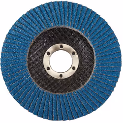 Disques à lamelles en zirconium pour usages intensifs, endos de tissu lié à la fibres de verre. Conception longue durée, auto ...