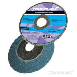 Silverline Disque à lamelles zirconium Ø115 mm