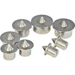 Pointes de centrage pour chevillage - SILVERLINE - 8 pcs