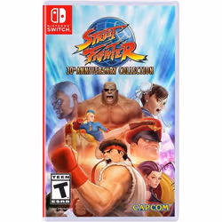 Capcom Street Fighter 30th Anniversary Collection, Nintendo Switch, Mode Multiplayer, T (Teen)