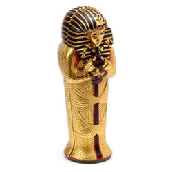 Sarcophage - Egyptien - Toutankhamon - Résine - 21 x 7 cm - Couleurs lumineuses