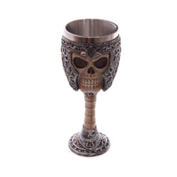 Objet décoratif calice crâne gothique guerrier Puckator