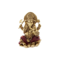 Objet de décoration - Ganesh - Rouge