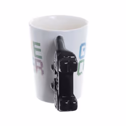 Mug à anse décorée Manette de console vidéo Game Over Puckator