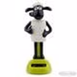 Puckator Shaun le Mouton Solaire Alimenté Pal Mixte Hauteur 13cm Largeur 5cm Profondeur 6cm