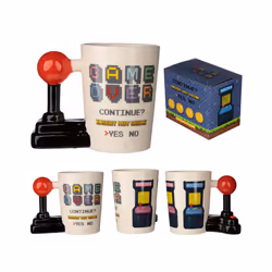 Mug à anse décorée Game Over Jeu Vidéo Joystick & Arcade Puckator