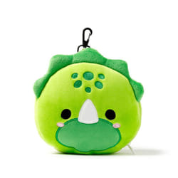Coussin de voyage dinosaure resteazz peluché 2-en-1 avec Masque Yeux Puckator
