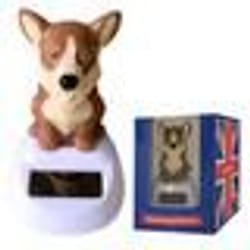 Figurine miniature - personnage miniature Puckator - FF104B - Figurine Solaire - Chien Corgi de la Reine dAngleterre
