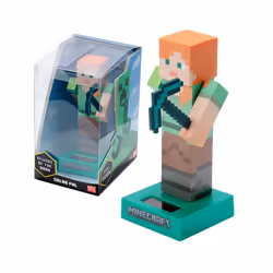 Figurine Solaire Minecraft Alex Puckator