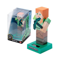 Figurine Solaire Minecraft Alex Puckator