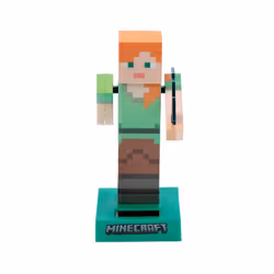 Figurine Solaire Minecraft Alex Puckator
