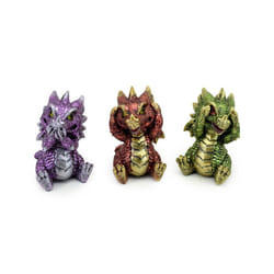 Figurine enfant Puckator Dragons of the Elements (x3)