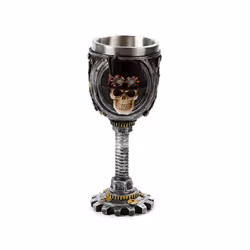 Objet décoratif calice crâne steampunk Puckator