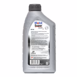 Mobil Super 2000 X1 10W-40 1I Huile moteur 150562 VOLKSWAGEN: Golf 4, Golf 5, Polo IV 3/5 portes, AUDI: A3 Sportback, A3 3/5 portes, A4 B7 Avant