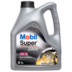 huile moteur MOBIL 2000 X1 10W40, 4L