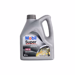 huile moteur MOBIL 2000 X1 10W40, 4L