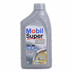 Huile moteur; MOBIL; Super 3000 XE; 5W-30 1; pour HYUNDAI, CHEVROLET, BMW, TOYOTA, MERCEDES-BENZ