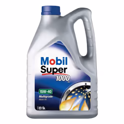 Mobil 1 Super 1000 x1 15W-40, 5 L, 15W-40, Voiture, -39 °C, Argent, 239 °C