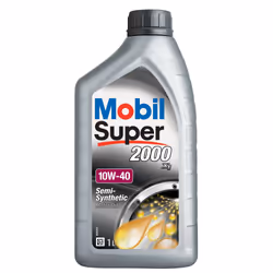 Mobil 1 Super 2000 X1 10W-40 1L, 1 L, 10W-40, Eté/hiver, -30 °C, Argent, 230 °C