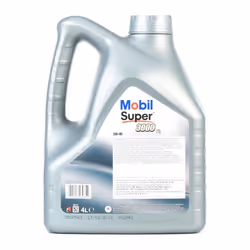 Huile moteur; MOBIL; Super 3000 X1; 5W-40 4; pour PEUGEOT, MERCEDES-BENZ, RENAULT, CITROËN, VOLKSWAGEN