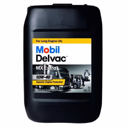 Huile moteur; MOBIL; Delvac MX Extra; 10W-40 20 Huile synthétique; pour MERCEDES-BENZ, TOYOTA, MITSUBISHI, NISSAN, SMART