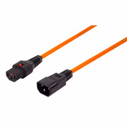 EFB Elektronik EK601OR.3, 3 m, Coupleur C14, Coupleur C13, 250 V, 10 A
