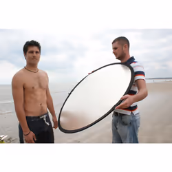 Lastolite LL LR3041 photo réflecteur en studio Rond Or, Blanc
