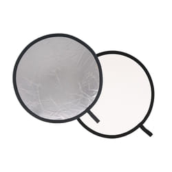 Manfrotto LL LR3831 photo réflecteur en studio Rond Argent, Blanc