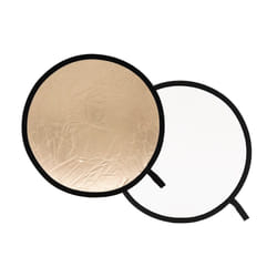 Manfrotto LL LR4806 photo réflecteur en studio Rond Bronze, Blanc