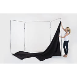 Lastolite LL LB7625 Toile de fonds pour photo Tissu, Textile Monochromatique Noir