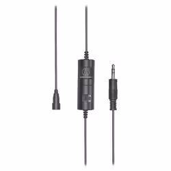 Audio-Technica ATR3350xIS Noir Microphone Lavalier/boutonnière