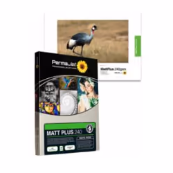 Permajet APJ51114, Mat, 240 g/m², A4, Blanc, 50 feuilles, 0.26 µm