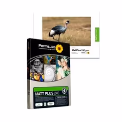 Permajet MattPlus 240, Mat, 240 g/m², A2, Blanc, 25 feuilles