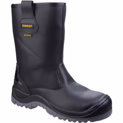 En cuir , imperméable et légère, la botte de sécurité Rhodos de chez Stanley offre un confort pour toute la journée. La chaus ...