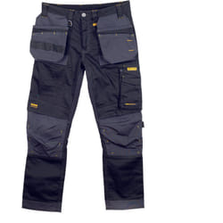 Dewalt - Pantalon de travail Harrison, 86.36cm Homme, Noir/Gris, Extensible ( Prix pour 1 )