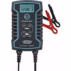 Chargeur De Batterie Automatique 6-12V 6A RESC806 Chargeur intelligent à 7 étapes qui répare et protège la batterie du véhicu ...
