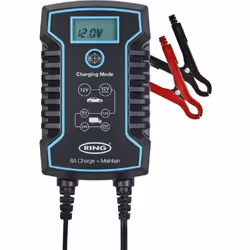 Chargeur De Batterie Automatique 12V 24V 8A RESC808 Chargeur intelligent à 7 étapes qui répare et protège la batterie du véhi ...