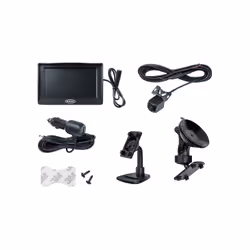 Ring Automotive RCSW430, Avec fil &sans fil, 120°, IP67, Résistant à la poussière, Noir, TFT