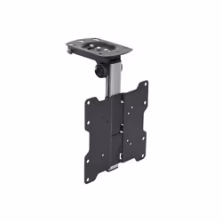 Proper Under Cabinet Folding TV Bracket for 19’’-40’’, 75 x 75 mm, 200 x 200 mm, -90 - 0°, 360°, Aluminium, Acier, Noir