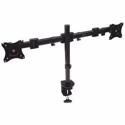 Proper Dual Arm Cantilever Desk Monitor Mount for 19"-27", Pince/boulon, 8 kg, 48,3 cm (19"), 68,6 cm (27"), 100 x 100 mm, No ...
