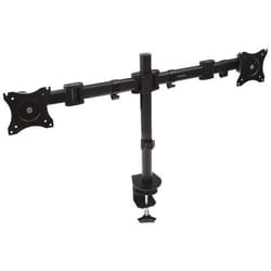 Proper Dual Arm Cantilever Desk Monitor Mount for 19"-27" 27" Noir Bureau