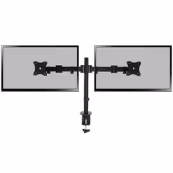Proper Dual Arm Cantilever Desk Monitor Mount for 19"-27" 27" Noir Bureau - Vue supplémentaire 8