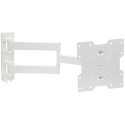 Proper Heavy-Duty Swing Arm TV Bracket White for 23''-43" 43" Blanc