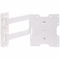 Proper Heavy-Duty Swing Arm TV Bracket White for 23''-43" 43" Blanc