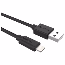 Duracell USB5012A câble Lightning 1 m Noir