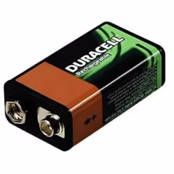 Duracell BUN0054A, Batterie rechargeable, 9V, Hybrides nickel-métal (NiMH), 9 V, 3 pièce(s), 170 mAh
