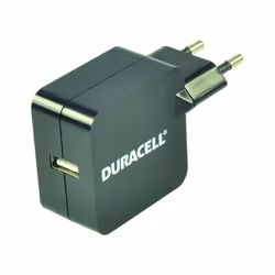 Duracell DRACUSB2-EU chargeur d'appareils mobiles Smartphone, Tablette Noir Secteur Intérieure