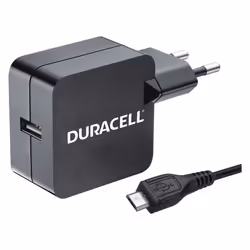 Duracell DMAC10-EU, Intérieure, Secteur, 5 V, 2,4 A, Noir