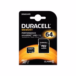 Duracell DRMK64PE, UHS-I, Noir